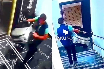 Binəqədidə “Range Rover” oğurlanıb – VİDEO