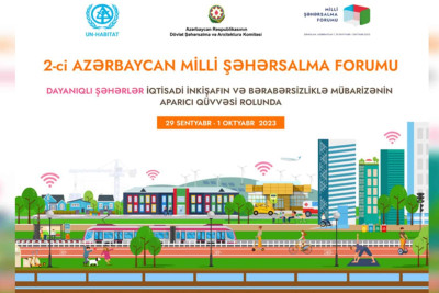 Bakıda və Zəngilanda “Şəhərsalma Həftəsi” təşkil ediləcək