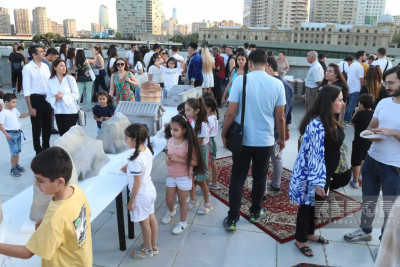 Bakıda açıq havada “Qərbi Azərbaycanın etno-mədəni mühitinə səyahət” tədbiri keçirilib