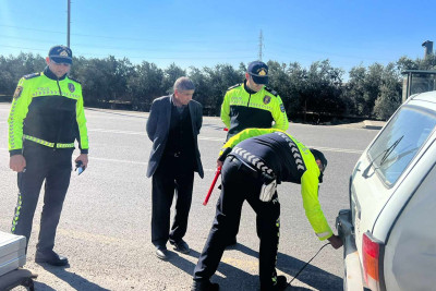 Yol polisi Bakıda reyd keçirir: avtomobillər havaya atılan qazın miqdarına görə yoxlanılır