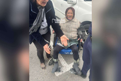 Bakıda yaşlı qadın zorla diləndirilir?