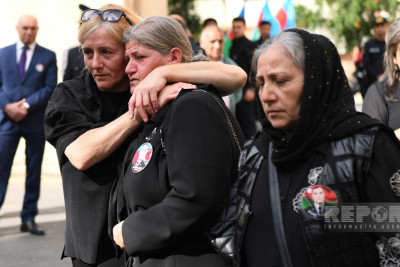 31 il sonra qalıqları tapılan şəhid II Fəxri Xiyabanda dəfn olunub - YENİLƏNİB