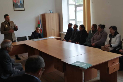 Fövqəladə Hallar Nazirliyi Bakının rayonlarında maarifləndirici tədbir keçiriblər