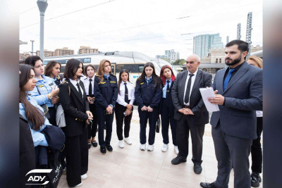 Azərbaycanda dəmir yolu nəqliyyatını qadınlar da idarə edəcəklər