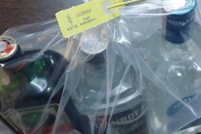 Badamdarda saxta içki istehsal olunur