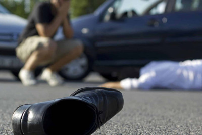 Nərimanovda yol qəzası olub: bir nəfər xəsarət alıb