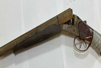 Qaradağda məhkumun gizlətdiyi ov tüfəngi aşkarlanıb