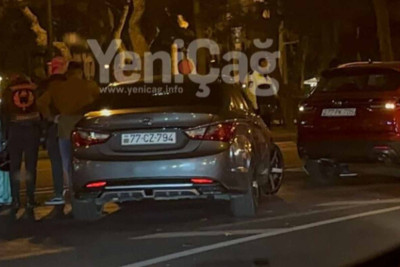 Məşhur rəqqasə Bakıda qəza törədib