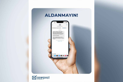 “Azərpoçt” müştərilərinə müraciət edərək daha diqqətli olmağı xahiş edir