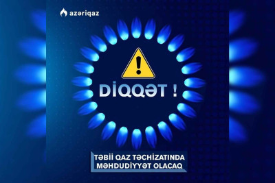 Bakının bir hissəsində qaz kəsilib