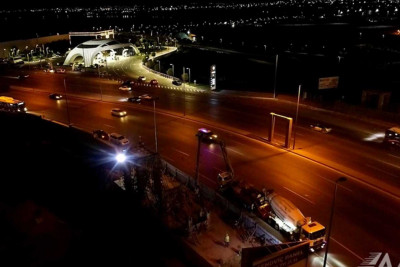 Ziya Bünyadovdakı yeni piyada keçidi nə vaxt istismara veriləcək?