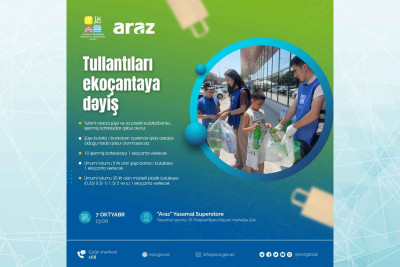 “Tullantıları ekoçantaya dəyiş” aksiyasının növbəti məkanı açıqlanıb