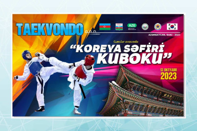 Bakıda gənclər arasında “Koreya səfiri kuboku” adlı turnir baş tutacaq