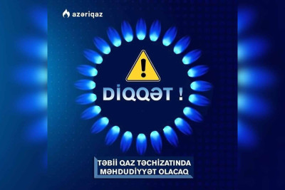 Nəsimi, Binəqədi və Qaradağda qaz olmayacaq