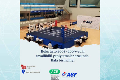 Bakıda yeniyetmələr arasında şəhər birinciliyi keçirilir