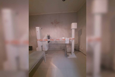 Nərimanovda yerləşən poliklinikanın rentgen kabineti bağlanıb