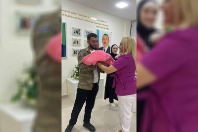 İkinci Qarabağ müharibəsi qazisinin övladı olub