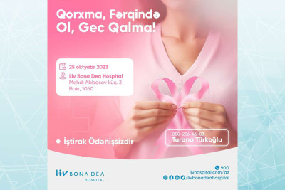 Bakıda süd vəzi xərçənginə həsr olunmuş konfrans baş tutacaq