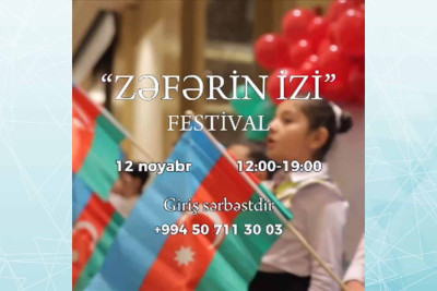 Paytaxtda “Zəfərin İZi” adlı festival baş tutacaq
