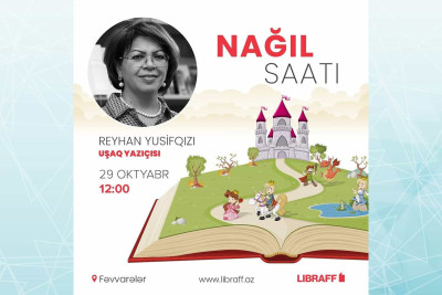 Bakıda uşaqlar üçün "Nağıl saatı" keçiriləcək