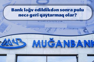 Bank ləğv edildikdən sonra pulu necə geri qaytarmaq olar?