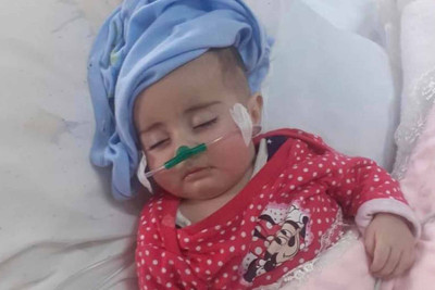 Şəkidən gətirilən körpə Bakıda dünyasını dəyişib