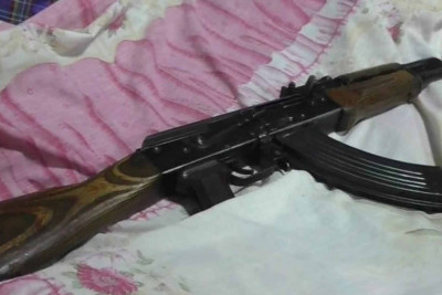 Bakı sakinindən “Kalaşnikov” tapılıb