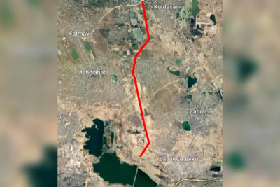 Yeni tikilən Böyükşor-Pirşağı yolu sıxlığı aradan qaldıracaq?