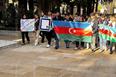 Tələbə Gənclər Təşkilatı Fəxri xiyabanı ziyarət edib