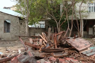 Bakıxanovda bina sökülən zaman vətəndaşın mülkünə ziyan dəyib?