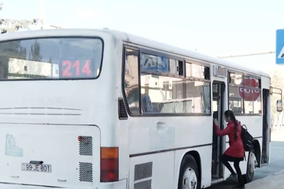 Sərnişinləri təhlükəyə atan avtobus sürücüsü işindən azad olunub