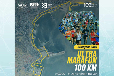 Bakıda 100 km məsafəyə qaçış üzrə yarış baş tutacaq