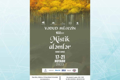Muzey Mərkəzində məşhur rəssam Vədud Müəzzinin fərdi sərgisi açılır