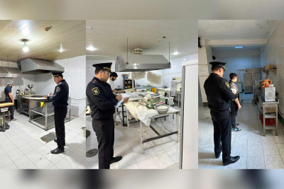 Nərimanovda qida məhsulları istehsal edən obyektdə qayda pozuntuları aşkarlanıb