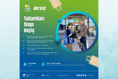 Sahil qəsəbəsində “Tullantıları tingə dəyiş” aksiyası keçiriləcək
