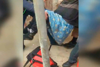 Əhmədlidə yaşlı qadın su quyusuna düşüb