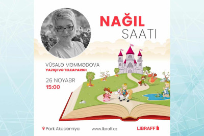 Paytaxtda uşaqlar üçün “Nağıl saatı” baş tutacaq
