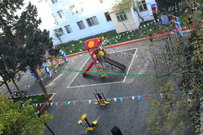 Nəsimi rayonunda daha bir məhəllə təmir olunub