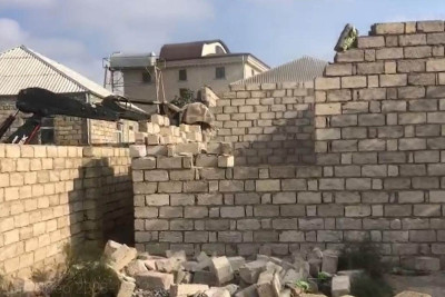 Xəzər və Sabunçu rayonlarında qanunsuz tikintilər aşkarlanıb