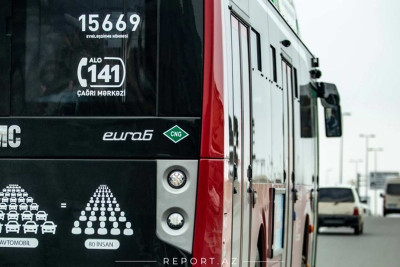 4 avtobusun marşrutu dəyişdirilib