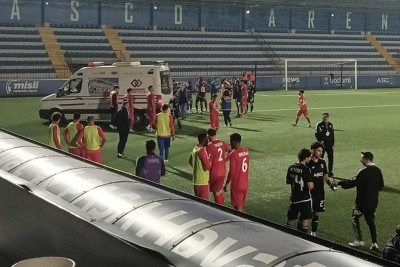 “Səbail” futbol klubunun oyunçusu oyun zamanı huşunu itirib