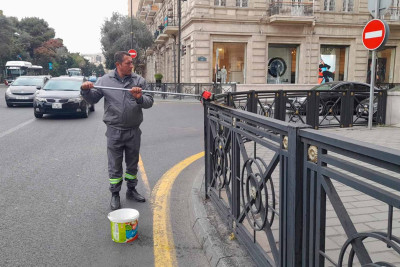 Səbail rayonunda iməcilik keçirilib