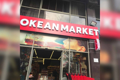 Şəhərin mərkəzində fəaliyyət göstərən “Okean market” cərimələnib