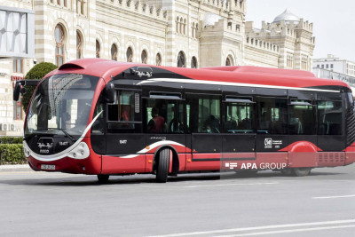 Bakıdakı avtobuslarda səsləndirmə ilə bağlı açıqlama verilib