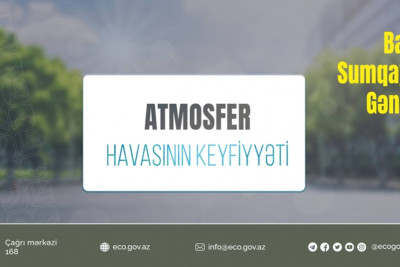 Bakının ərazisində toz hissəcikləri və dəm qazı normadan yüksək olub