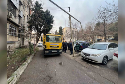 Nəsimidə küçə və məhəllələrdə abadlıq işləri aparılır
