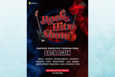 Heydər Əliyev sarayında rok konserti baş tutacaq