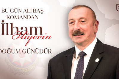 Bu gün Prezident İlham Əliyevin 62-ci doğum günüdür