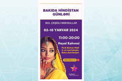 Bakıda növbəti Hindistan günləri baş tutacaq