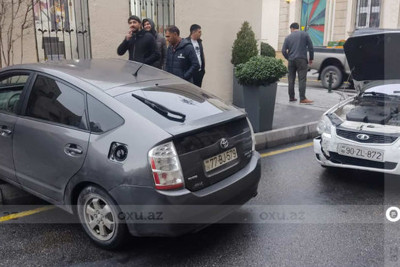 “Torqovaya” yaxınlığında qəza baş verib